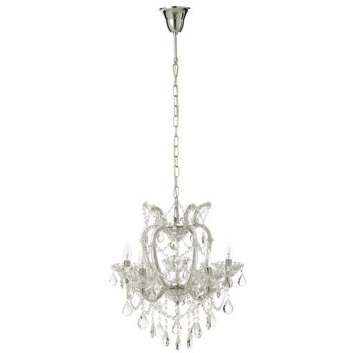 Hanglamp Transparant Glas Antiek 53 cm-Tafellampen-J-Line