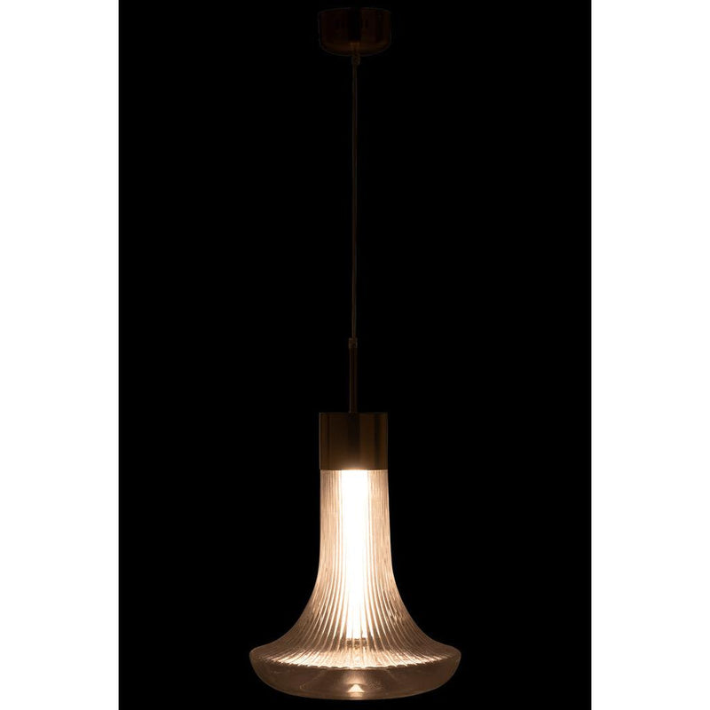 Hanglamp Transparant Ijzer 34 cm 34x34x160 cm-Hanglampen-J-Line