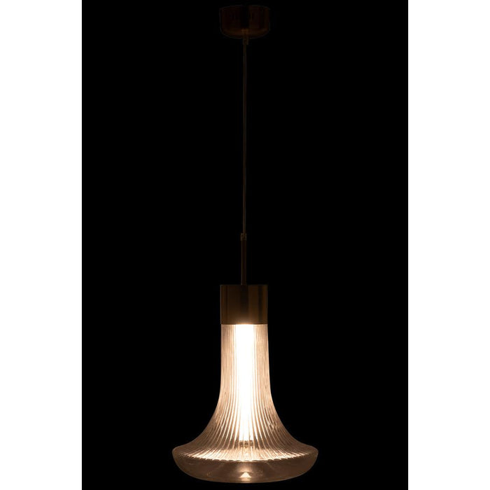 Hanglamp Transparant Ijzer 34 cm 34x34x160 cm-Hanglampen-J-Line