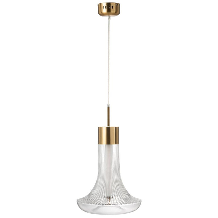 Hanglamp Transparant Ijzer 34 cm-Tafellampen-J-Line