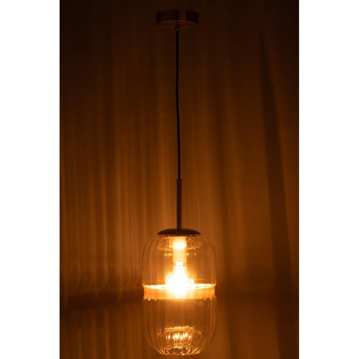 Hanglamp Transparant Kunststof 18 cm-Hanglampen-J-Line
