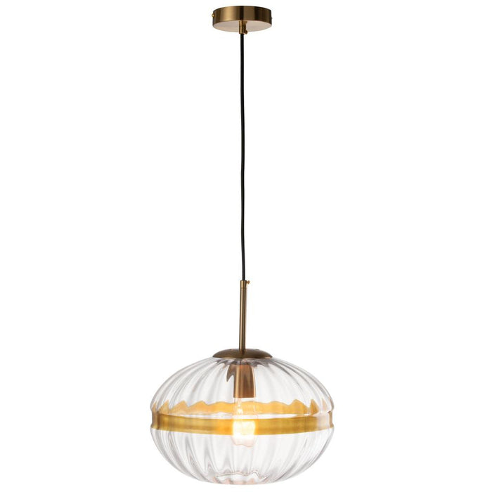 Hanglamp Transparant Kunststof Ovaal 30 cm 30x30x30 cm-Hanglampen-J-Line
