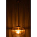 Hanglamp Transparant Kunststof Ovaal 30 cm-Hanglampen-J-Line