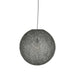 LABEL51 Hanglamp Twist - Grijs - Vlas - M-Tafellampen-LABEL51
