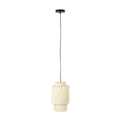 Hanglamp Versier Je Cotton Beige 20x20x38 cm-Hanglampen-Creating Home