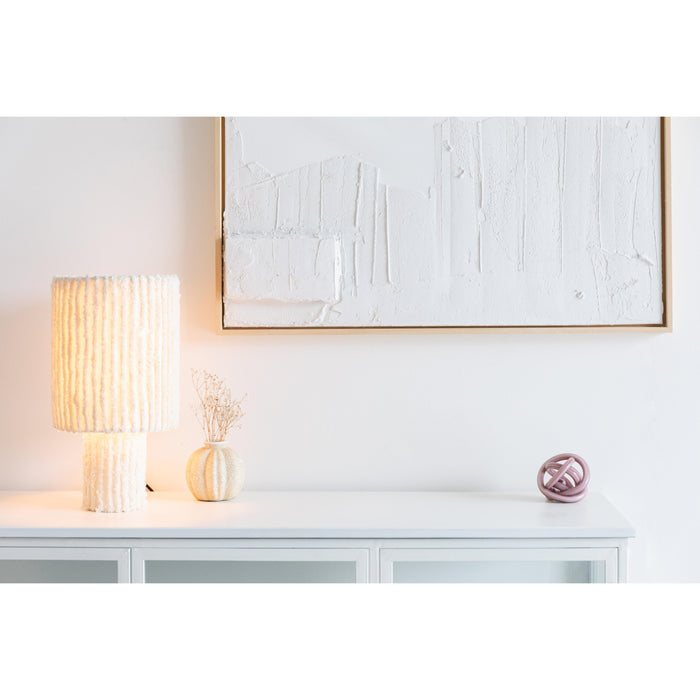 Hanglamp Versier Je Cotton Beige 25x25x30 cm-Hanglampen-Creating Home
