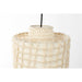 Hanglamp Versier Je Cotton Beige 25x25x30 cm-Hanglampen-Creating Home