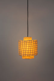 Hanglamp Versier Je Cotton Beige 25x25x30 cm-Hanglampen-Creating Home