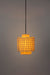 Hanglamp Arjun Wide Katoen Beige Ø25x30 cm E27-Tafellampen-Creating Home