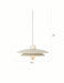 Hanglamp Voeg Sfeer Iron Beige 26.5x26.5x160 cm-Hanglampen-Creating Home