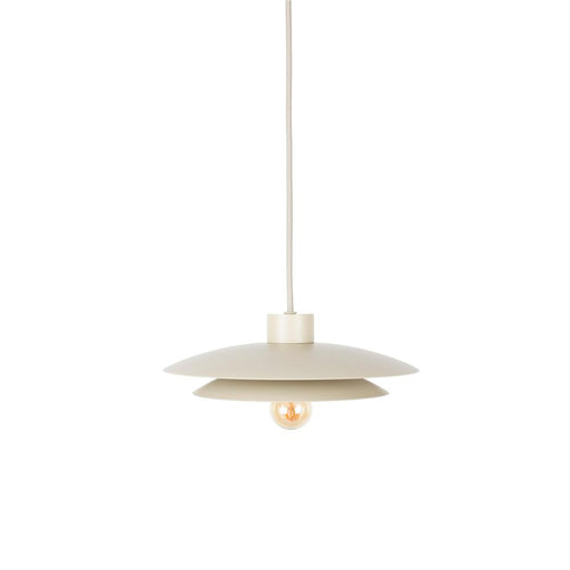 Hanglamp Wubbo Metaal Beige 26.5x26.5 cm E27-Tafellampen-Creating Home