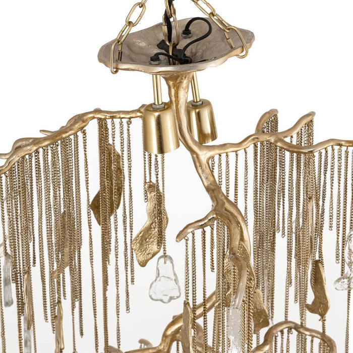Hanglamp Wilco Geel 98 cm-PTMD