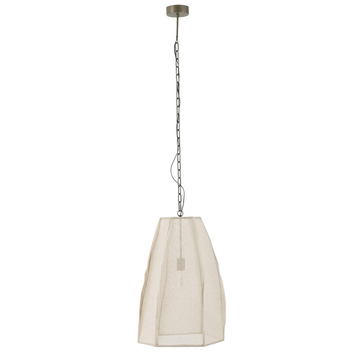 Hanglamp Wit Electrical part L 42 cm 42x49x173 cm-Plafondlampen-J-Line