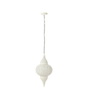 Hanglamp Wit Electrical part S 32 cm 32x32x65 cm-Hanglampen-J-Line