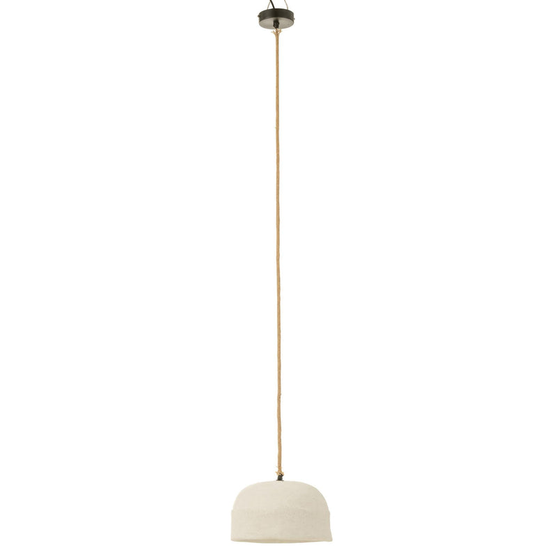 Hanglamp Wit Fitting L 30 cm 30x30x15 cm-Hanglampen-J-Line