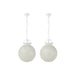 Hanglamp Wit Glas L 35 cm-Hanglampen-J-Line