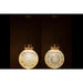 Hanglamp Wit Glas L 35 cm-Tafellampen-J-Line