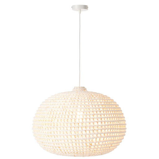 Hanglamp Wit Metaal Rond 60 cm 55.5x55.5x40 cm-Plafondlampen-J-Line