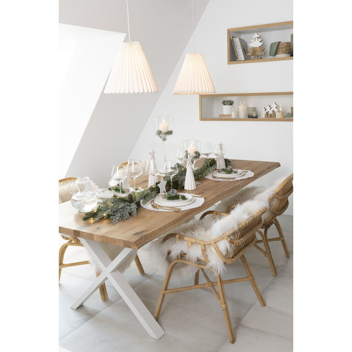 Hanglamp Wit Paper 37 cm Lamp 36.83x36.83x29.21 cm-Hanglampen-J-Line