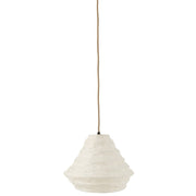 Hanglamp Wit Raffia 35 cm 35x35x28 cm-Hanglampen-J-Line