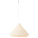 Hanglamp Wit Raffia L 65 cm-Hanglampen-J-Line