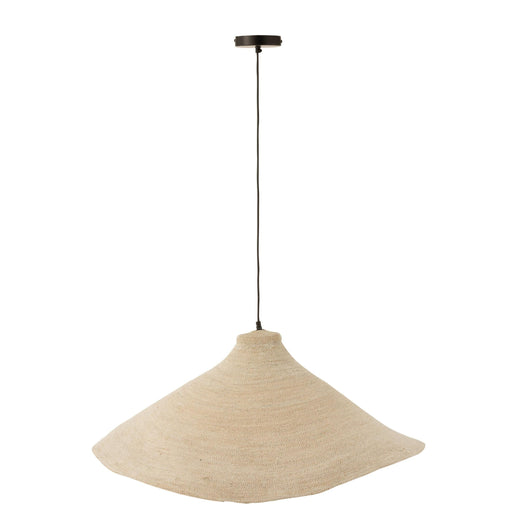 Hanglamp Wit Zeegras 82 cm 82x82x34 cm-Hanglampen-J-Line