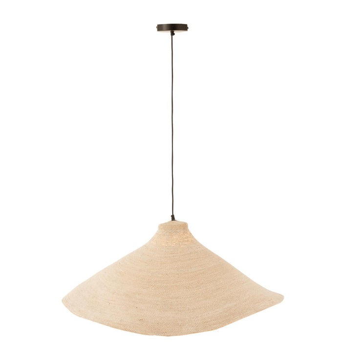 Hanglamp Wit Zeegras 82 cm-Tafellampen-J-Line