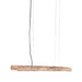 Hanglamp Woody Rechthoekige Hout Naturel 20x100x150 cm-Hanglampen-LABEL51