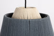 Hanglamp Yumi Polyester Blauw Ø26x20 cm Irrelevant-Tafellampen-Creating Home
