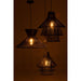 Hanglamp Zwart Bamboe S 53 cm 53x53x147 cm-Hanglampen-J-Line
