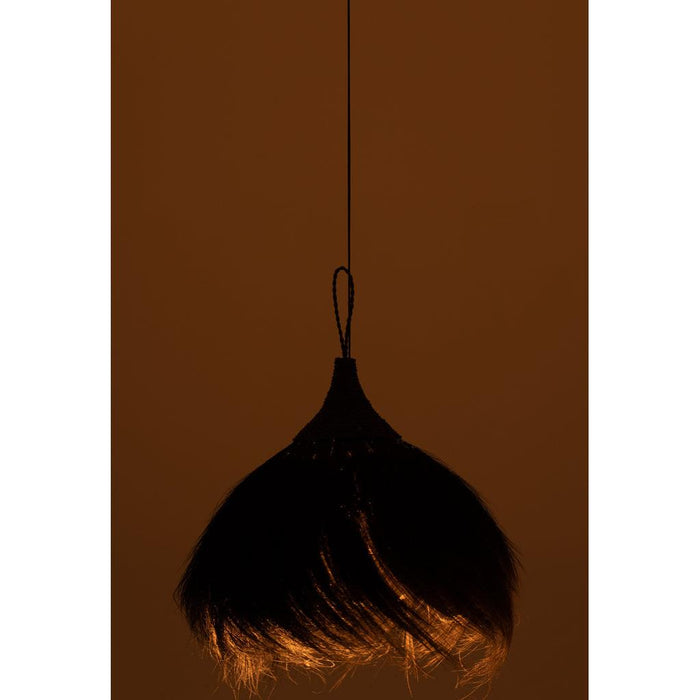 Hanglamp Zwart Gras 45 cm - Gras-Hanglampen-J-Line