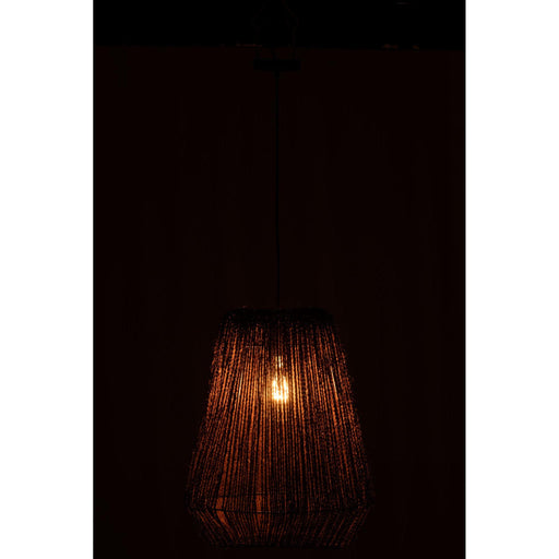 Hanglamp Zwart Ijzer L 39 cm-Tafellampen-J-Line