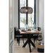 Hanglamp Zwart Ijzer M 52 cm 52.5x52.5x31.5 cm-Hanglampen-J-Line