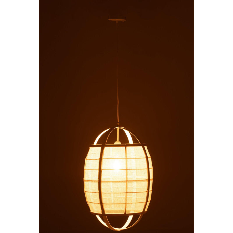 Hanglamp Zwart Ijzer S 37 cm Zwart 37x37x56 cm 46378-Hanglampen-J-Line