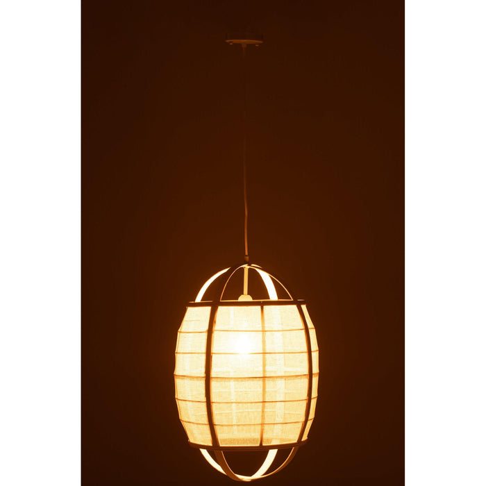 Hanglamp Zwart Ijzer S 37 cm - Zwart-Hanglampen-J-Line