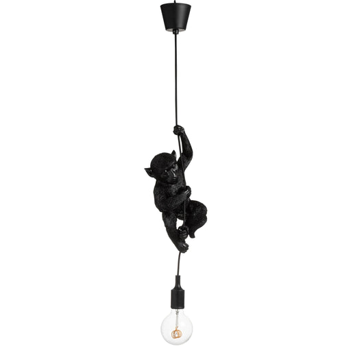 Hanglamp Zwart Polykunsthars 12 cm-Tafellampen-J-Line