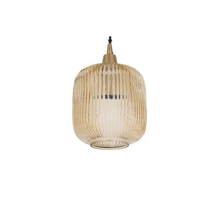 Hanglampen Juliet Amber Glas Hanglamp Regular-Hanglampen-PTMD