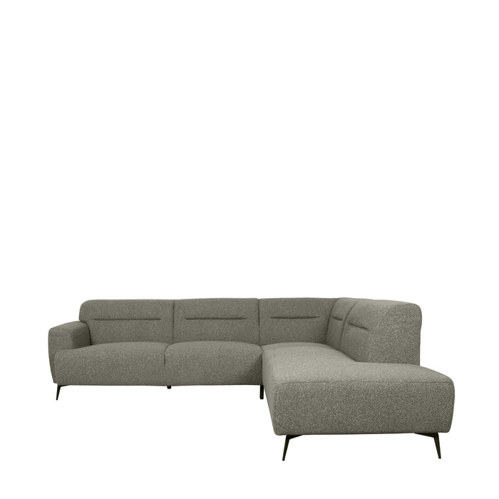 Hoekbank Bolzano Mushroom Boucle Hoekbank Rechts 270x227x80 cm-Hoekbanken-LABEL51