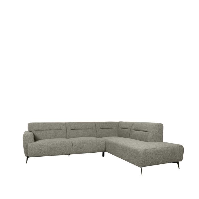 Hoekbank Bolzano Mushroom Boucle Hoekbank Rechts 270x227x80 cm-Hoekbanken-LABEL51