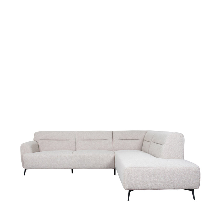 Hoekbank Bolzano Naturel Boucle Hoekbank Rechts 270x227x80 cm-Hoekbanken-LABEL51