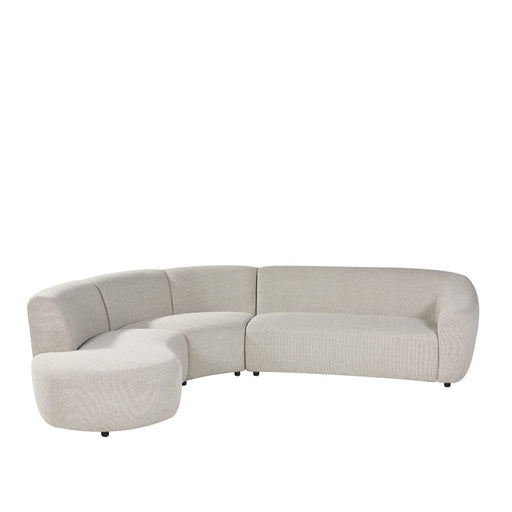 Hoekbank Florence Bouclé Naturel Links-Hoekbanken-LABEL51