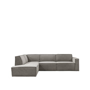 Hoekbank Kay Bouclé Mushroom Royal Boucle 283x218x80 cm 180154447-Hoekbanken-LABEL51