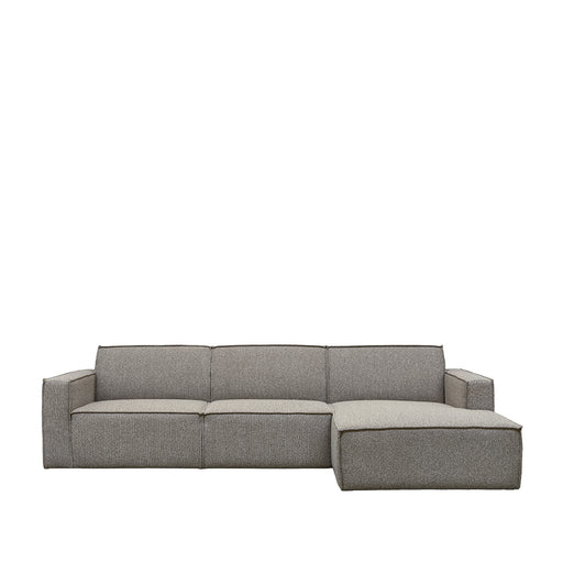Hoekbank Kay Bouclé Mushroom royal boucle Rechts-Hoekbanken-LABEL51