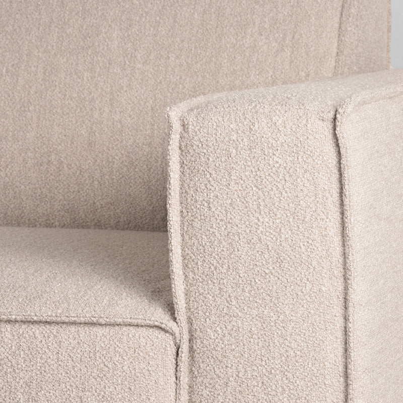 Hoekbank Kay Naturel Boucle Boucle Hoekbank Links 283x218x80 cm-Hoekbanken-LABEL51