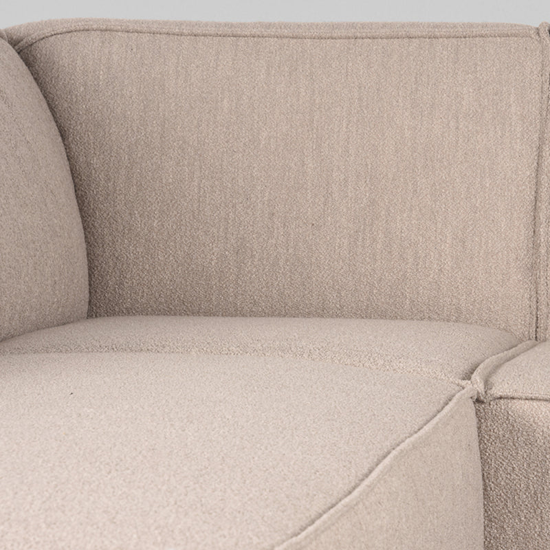 Hoekbank Kay Naturel Boucle Boucle Hoekbank Links 283x218x80 cm-Hoekbanken-LABEL51
