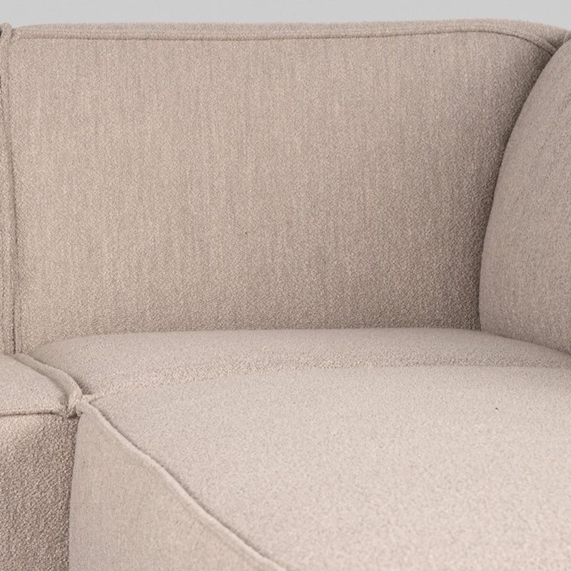 Hoekbank Kay Naturel Boucle Boucle Hoekbank Rechts 283x218x80 cm-Hoekbanken-LABEL51