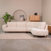 Hoekbank Milano Stof Naturel 300x232x72 cm-Hoekbanken-LABEL51