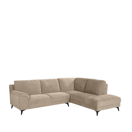 Hoekbank Santino Clay Chenille Hoekbank Rechts 257x215x85 cm-Hoekbanken-LABEL51