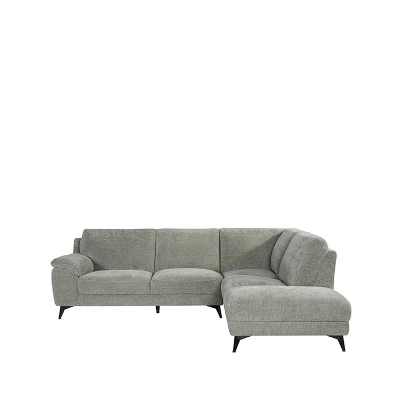 Hoekbank Santino Stone Chenille Hoekbank Rechts 257x215x85 cm-Hoekbanken-LABEL51