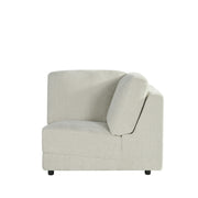 Hoekbank Tivoli Chenille Naturel Hoek 100x100x83 cm-3-Zitsbanken-LABEL51